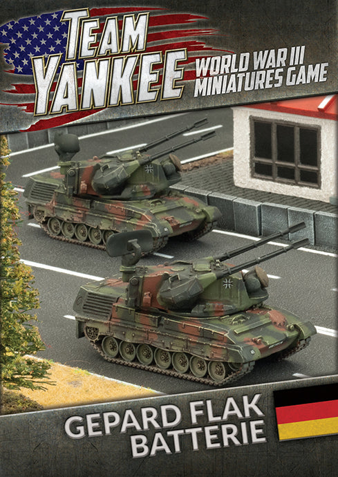 Flames of War: Team Yankee - Gepard Flakpanzer Batterie