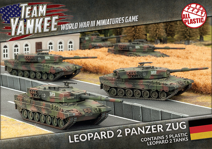 Flames of War: Team Yankee - Leopard 2 Panzer Zug