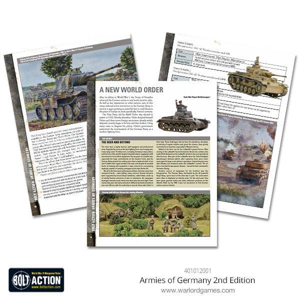 Bolt Action - Armies of Germany (2nd Edition) by Warlord Games (Paperback / softback)