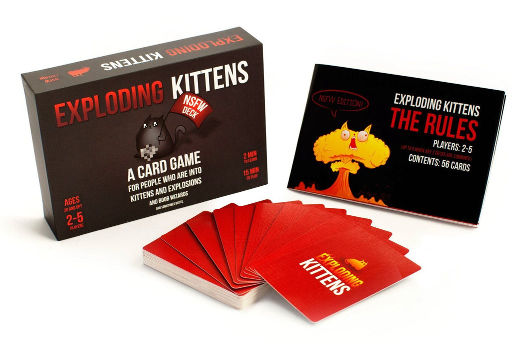 Exploding Kittens - NSFW Deck Edition