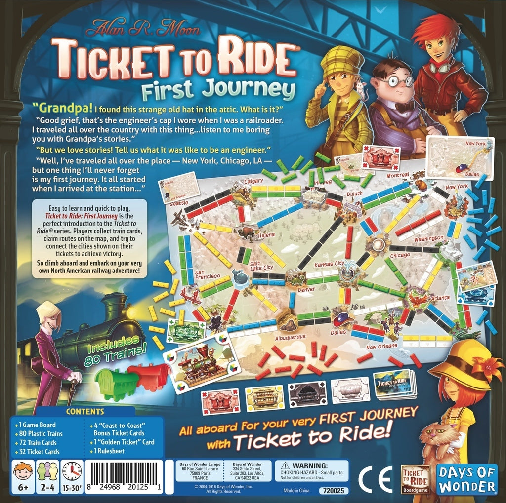 Ticket to Ride: First Journey (USA)