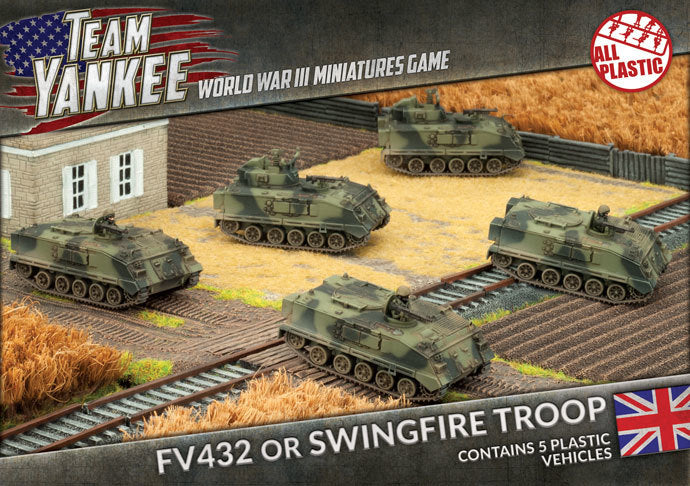 Flames of War: Team Yankee British FV432 Platoon (Plastic)