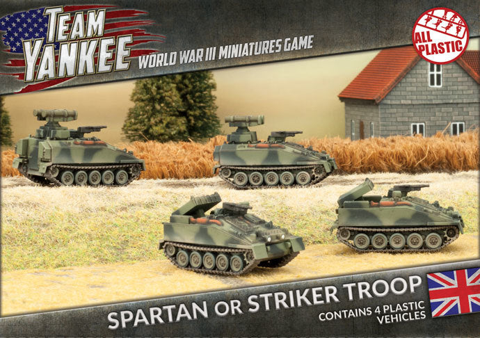 Flames of War: Team Yankee - Spartan/Striker Platoon