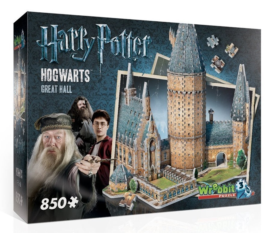 Wrebbit3D: Harry Potter Hogwarts Great Hall - 3D Puzzle (850pc Jigsaw)