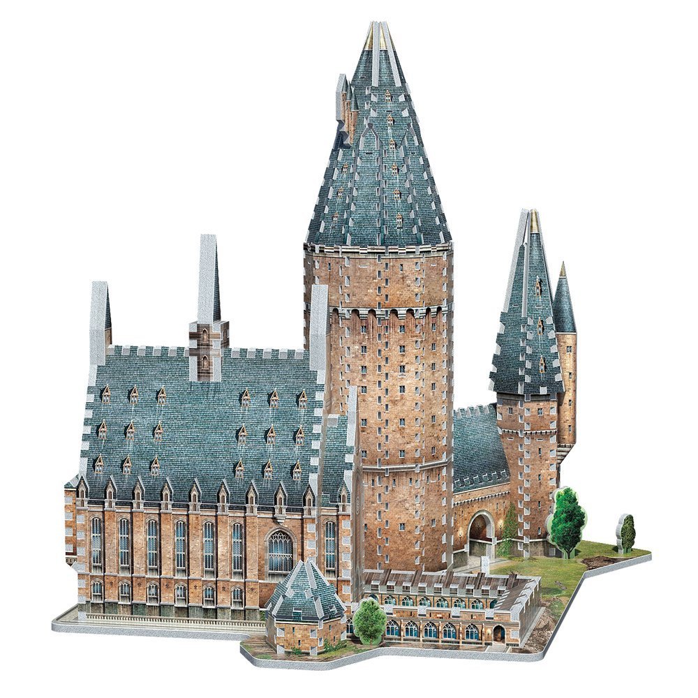 Wrebbit3D: Harry Potter Hogwarts Great Hall - 3D Puzzle (850pc Jigsaw)