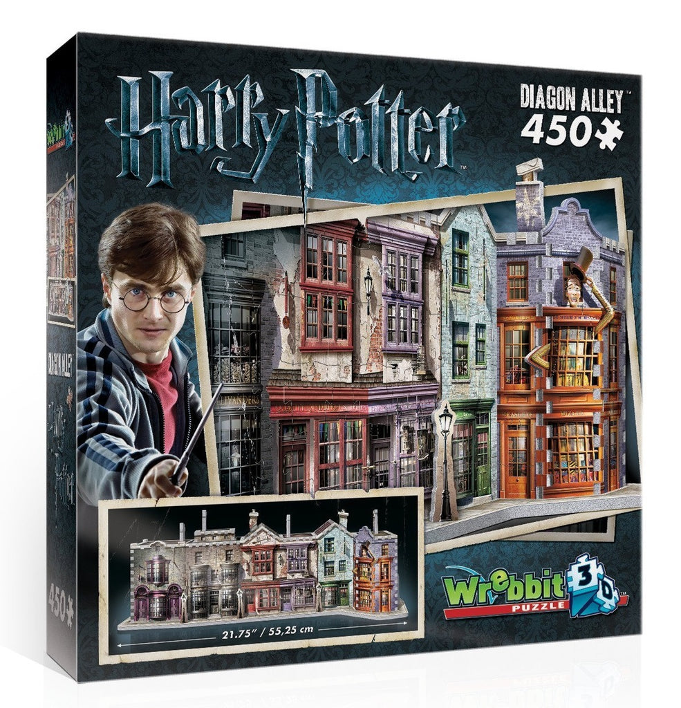 Wrebbit3D: Harry Potter Diagon Alley - 3D Puzzle (450pc Jigsaw)