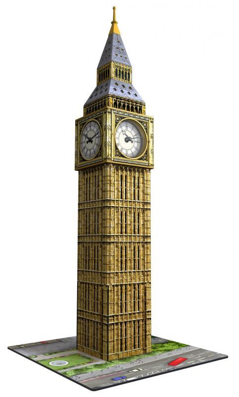 Ravensburger: 3D Puzzle - Big Ben with Functioning Clock (216pc Jigsaw)