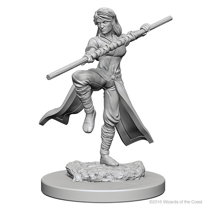 D&D Nolzur's Marvelous: Unpainted Minis - Human Female Monk