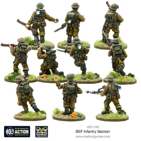 British BEF Infantry Section