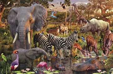 Ravensburger: African Animals (3000pc Jigsaw)