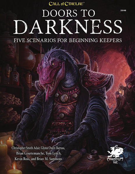 Call of Cthulhu: Doors to Darkness - Beginners Scenario Supplement (Hardback)