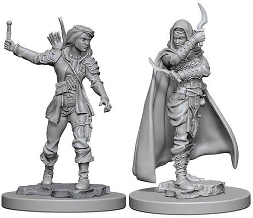 Pathfinder Deep Cuts: Unpainted Miniature Figures - Human Female Rogue