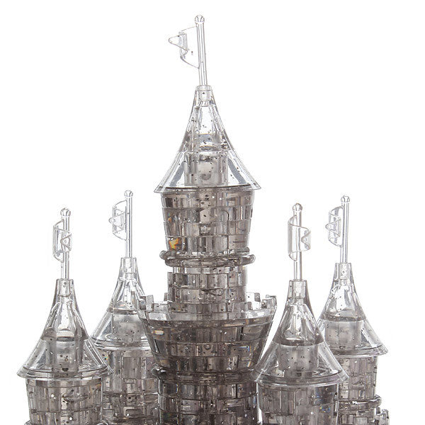 Crystal Puzzle: Deluxe Black Castle (105pc)