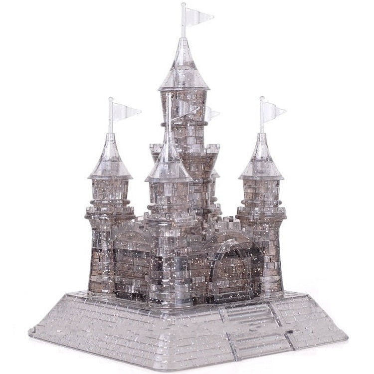 Crystal Puzzle: Deluxe Black Castle (105pc)