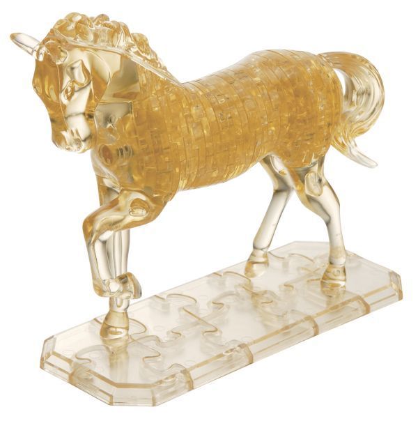 Crystal Puzzle: Gold Horse (98pc)