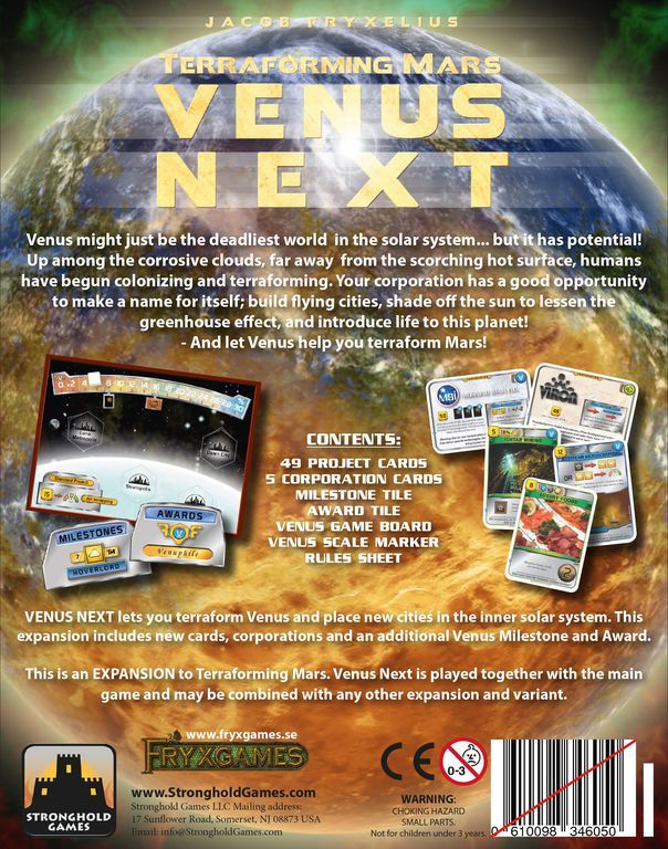 Terraforming Mars: Venus Next (Expansion)