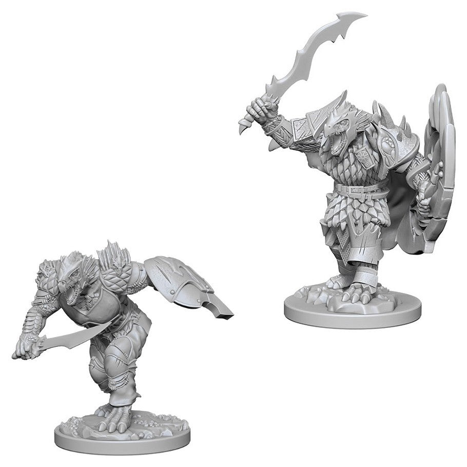 Pathfinder Deep Cuts: Unpainted Miniatures - Dragonborn Male Fighter