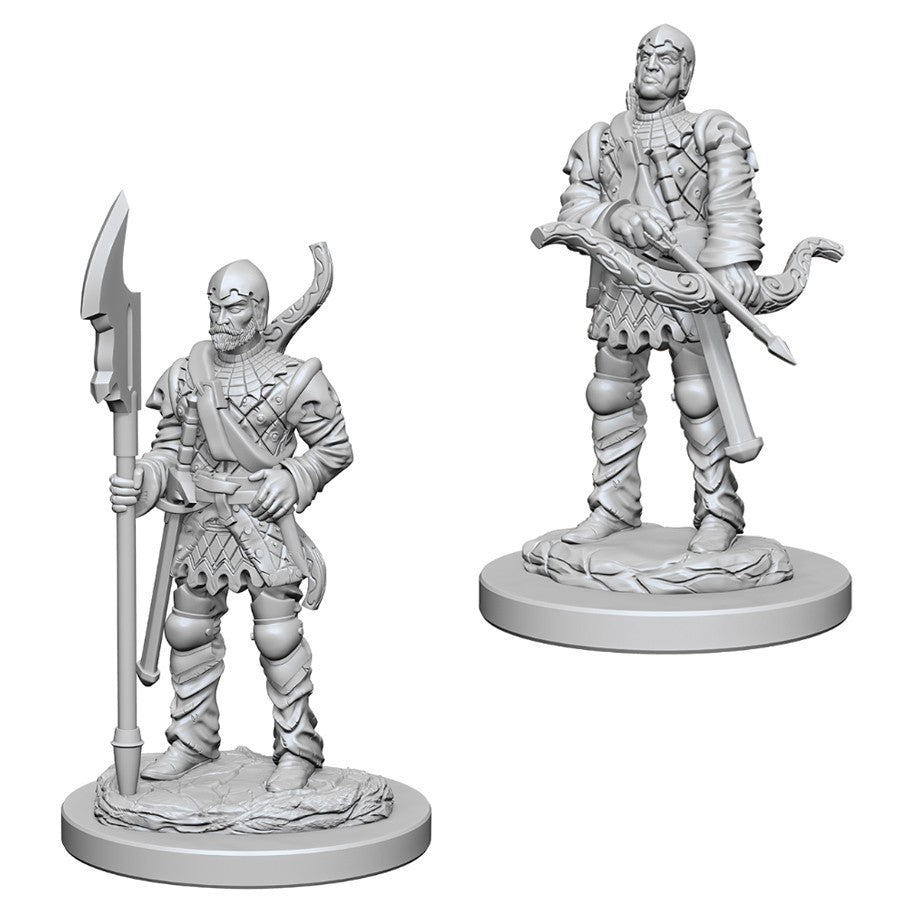 Pathfinder Deep Cuts: Unpainted Miniatures - Town Guards