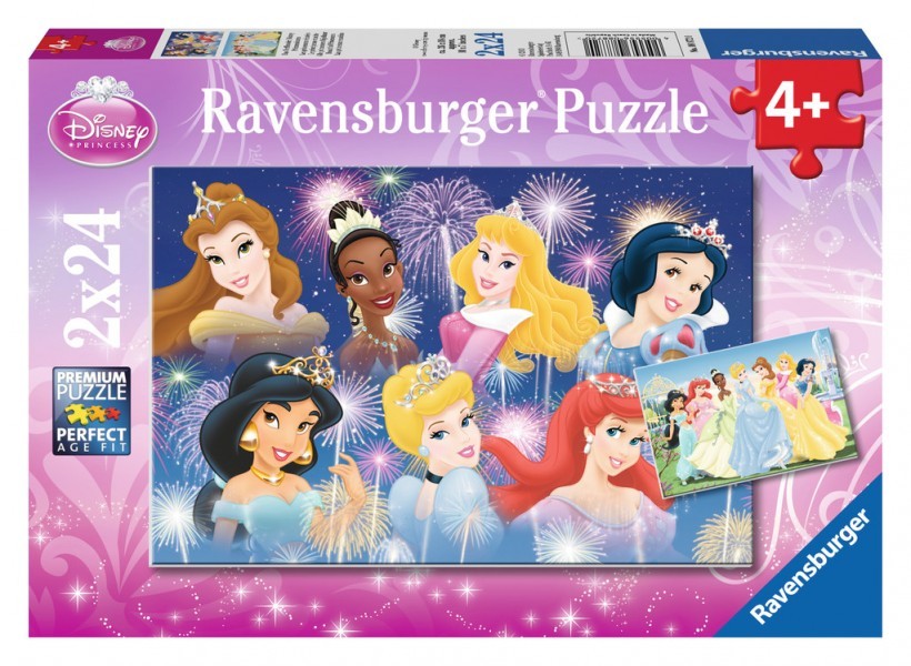 Ravensburger: Disney Princess Gathering (2x24pc Jigsaws)
