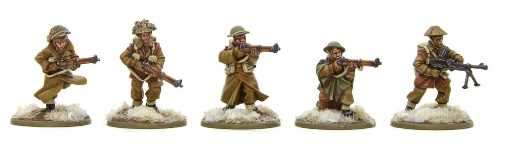 British Infantry section (Winter)