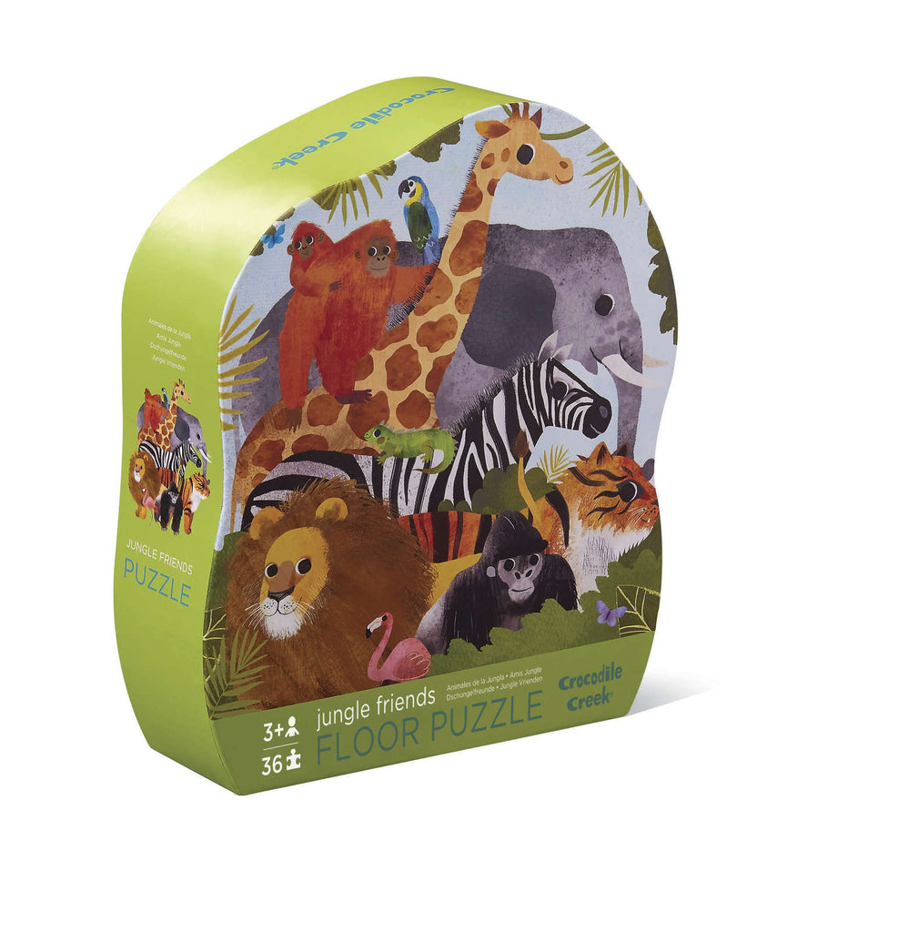 Crocodile Creek: Jungle Friends - Floor Puzzle (36pc Jigsaw)