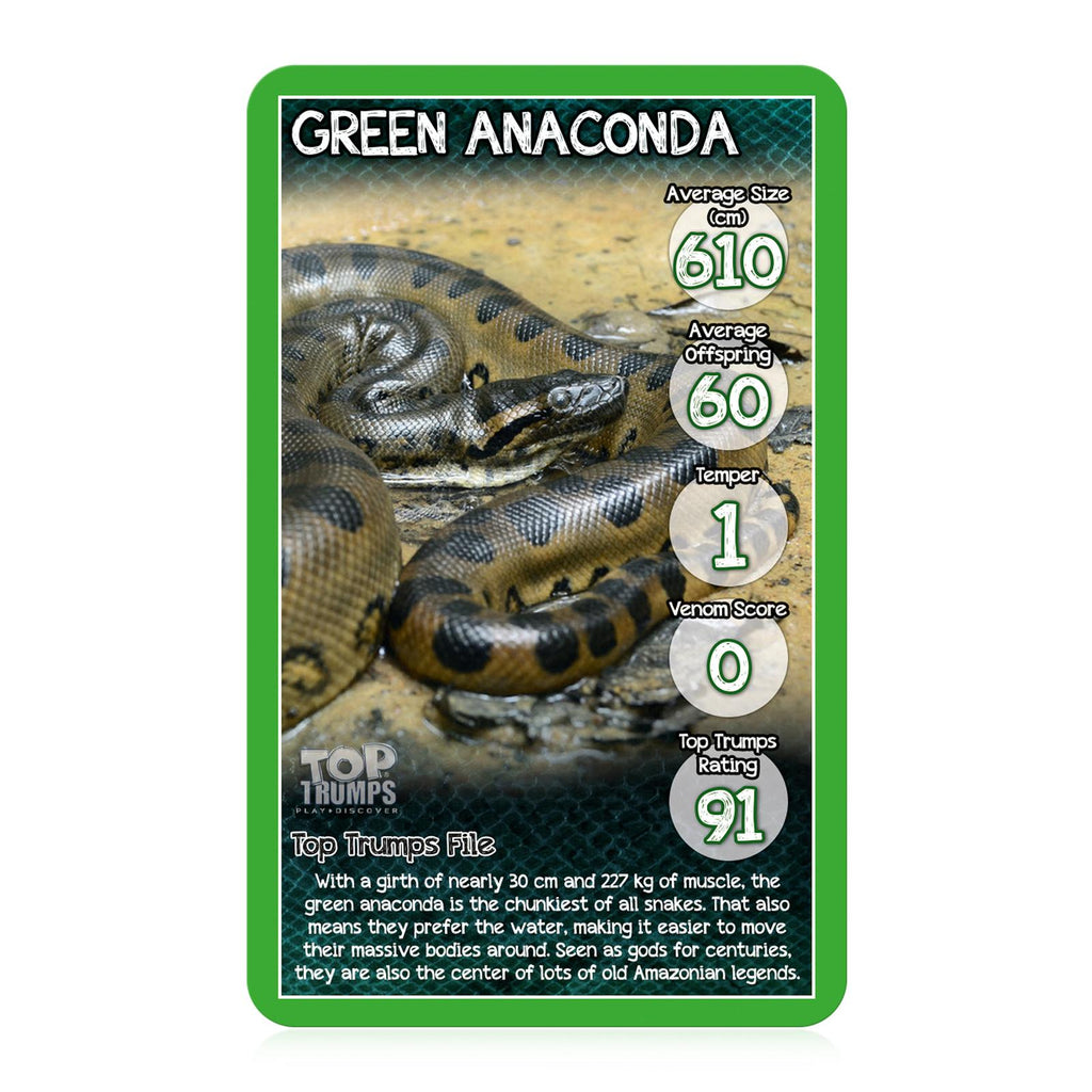 Top Trumps: Snakes