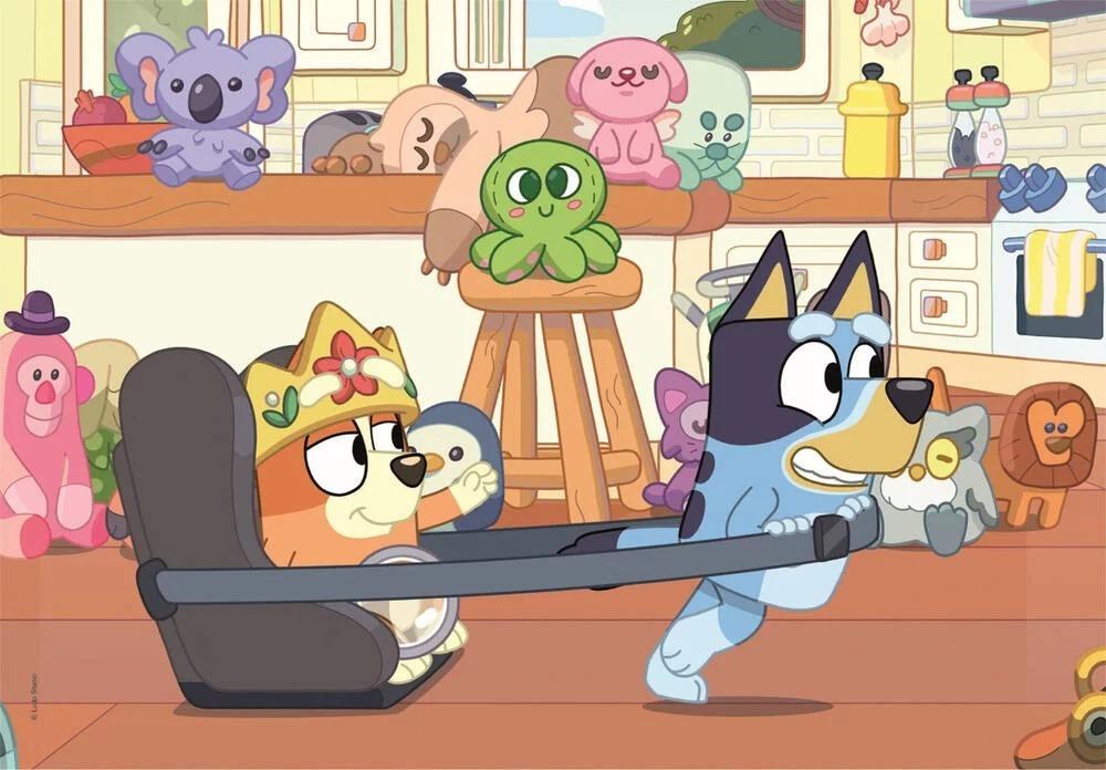 Clementoni: Bluey - Puzzles (2x60pc Jigsaws)
