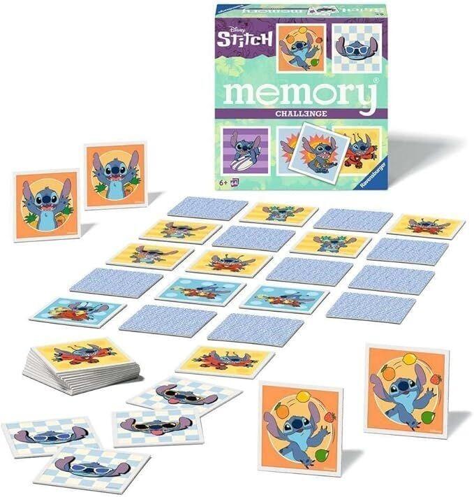 Ravensburger: Disney Stitch Challenge - Memory Game