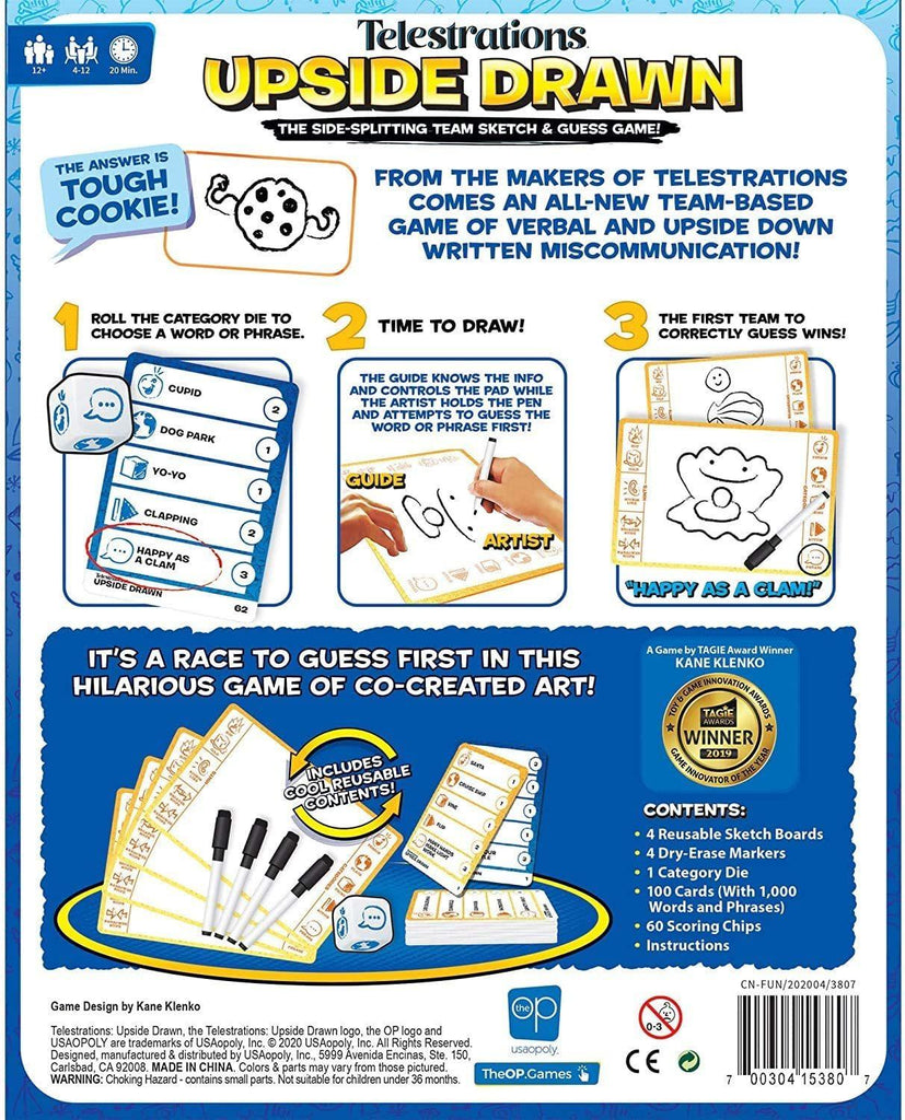 Telestrations: Upside Drawn (Party Game)