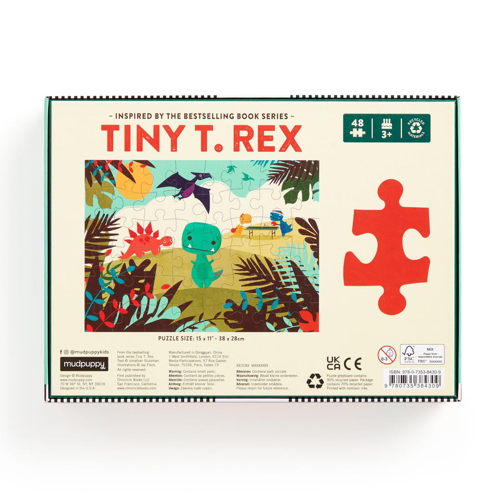 Mudpuppy: Tiny t.Rex - 48 Piece Puzzle