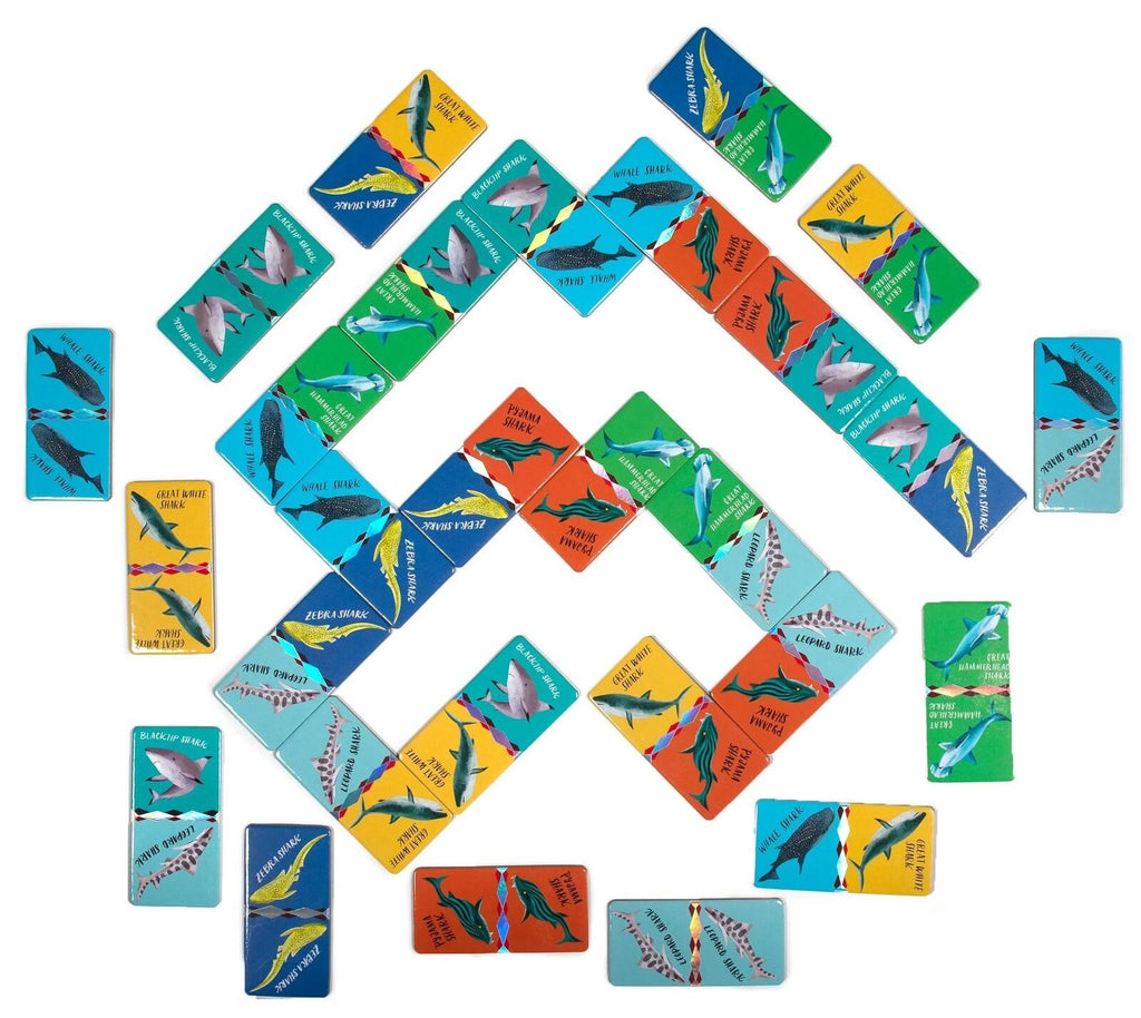 eeBoo: Giant Shiny Shark Dominoes