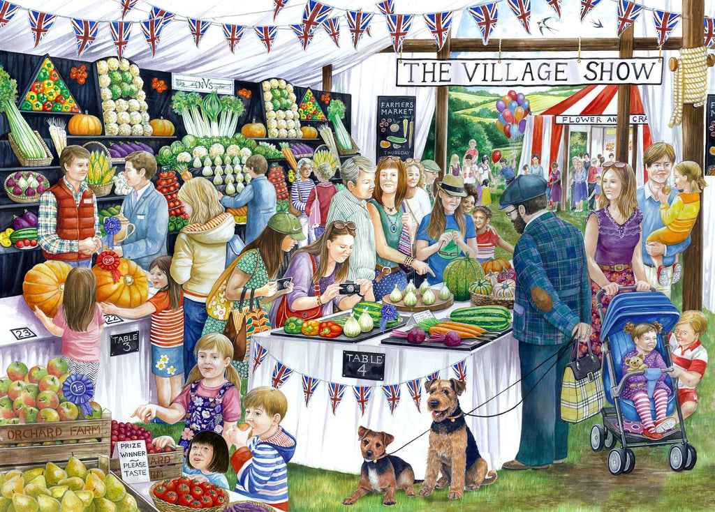 Holdson: A Day Out - The Village Show Puzzle (1000pc Jigsaw)