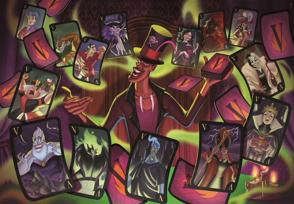 Clementoni: Disney Villains Puzzle (1000pc Jigsaw)