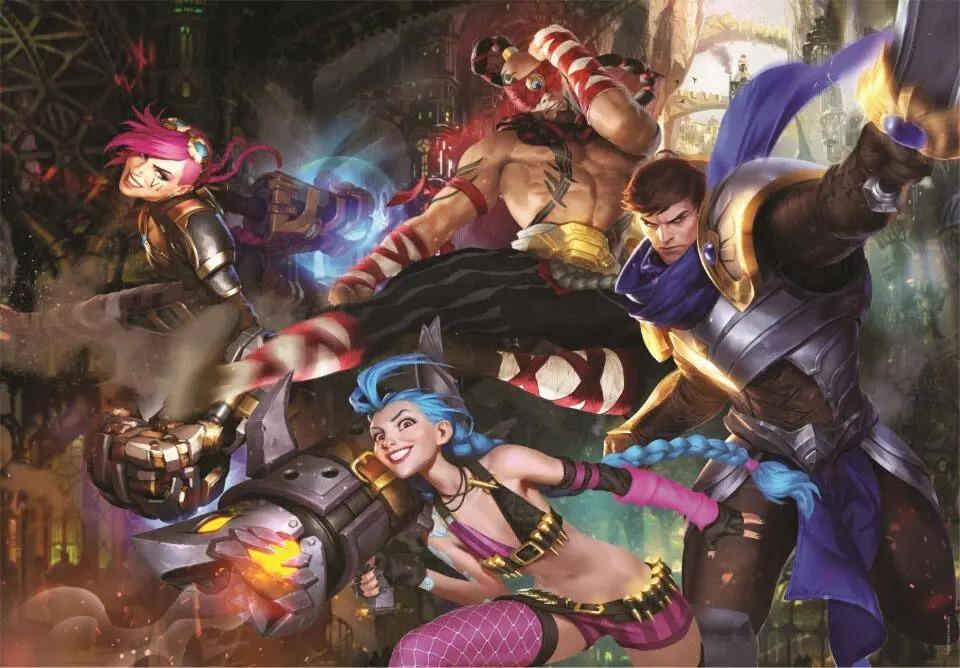 Clementoni: League of Legends - Puzzle (500pc Jigsaw)