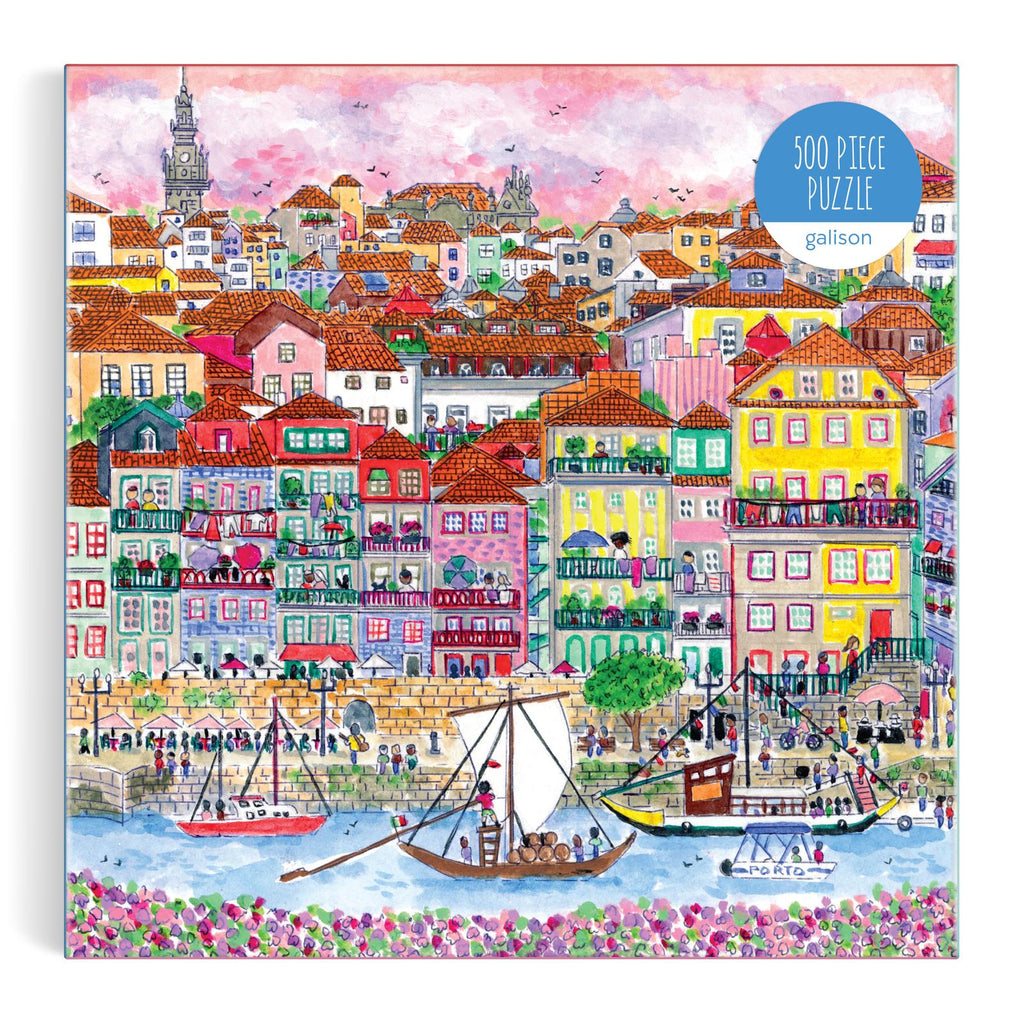 Galison: Summer in Portugal - 500 Piece Puzzle