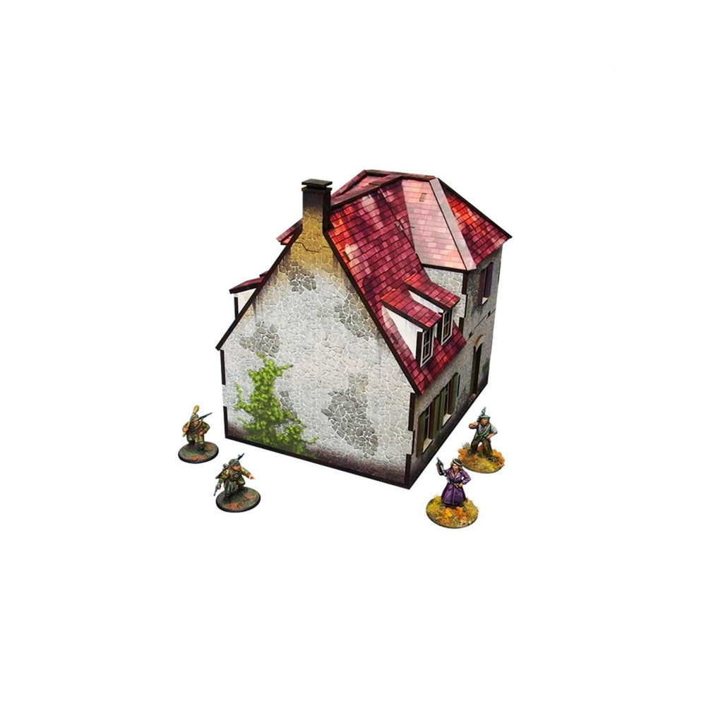 Bolt Action: Pre-painted WWII - Normandy Farmhouse