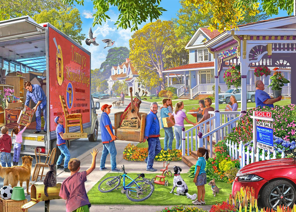 Holdson: Rhythm of Life -Moving Day Puzzle (1000pc Jigsaw)