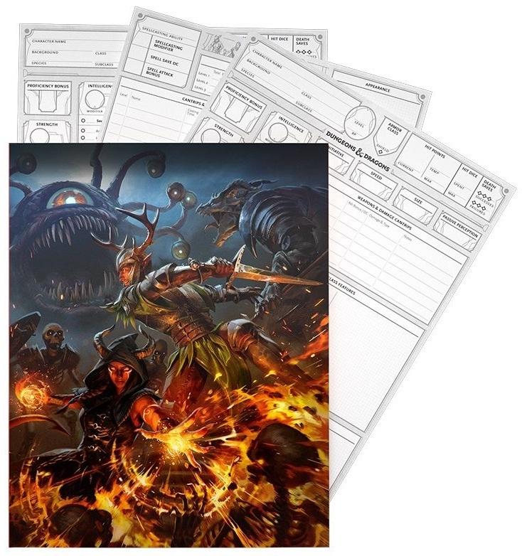 Dungeons & Dragons - Character Sheets (2024)
