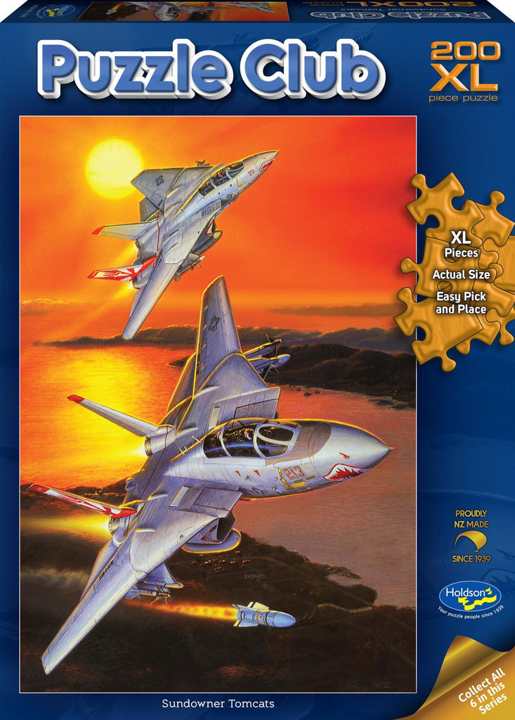 Holdson: Puzzle Club 200 XL Piece Jigsaw Puzzle - Sundowner Tomcats