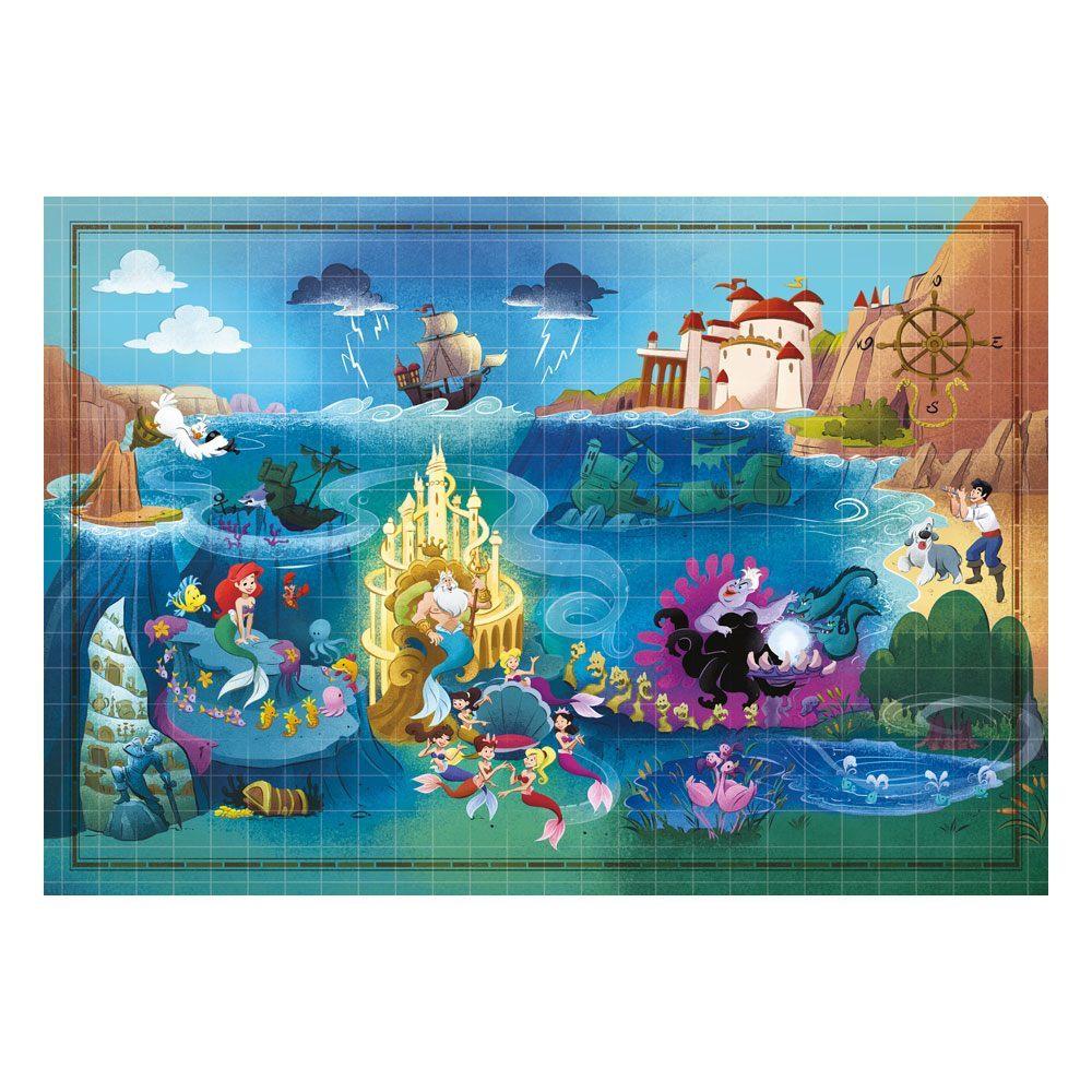 Story Maps: Disney's The Little Mermaid (1000pc Jigsaw)