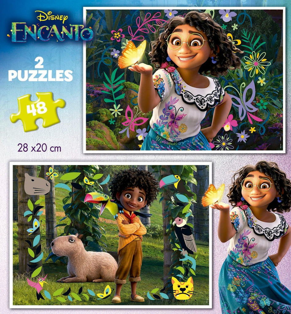 Educa: Ecanto - Puzzles (2x48pc Jigsaws)