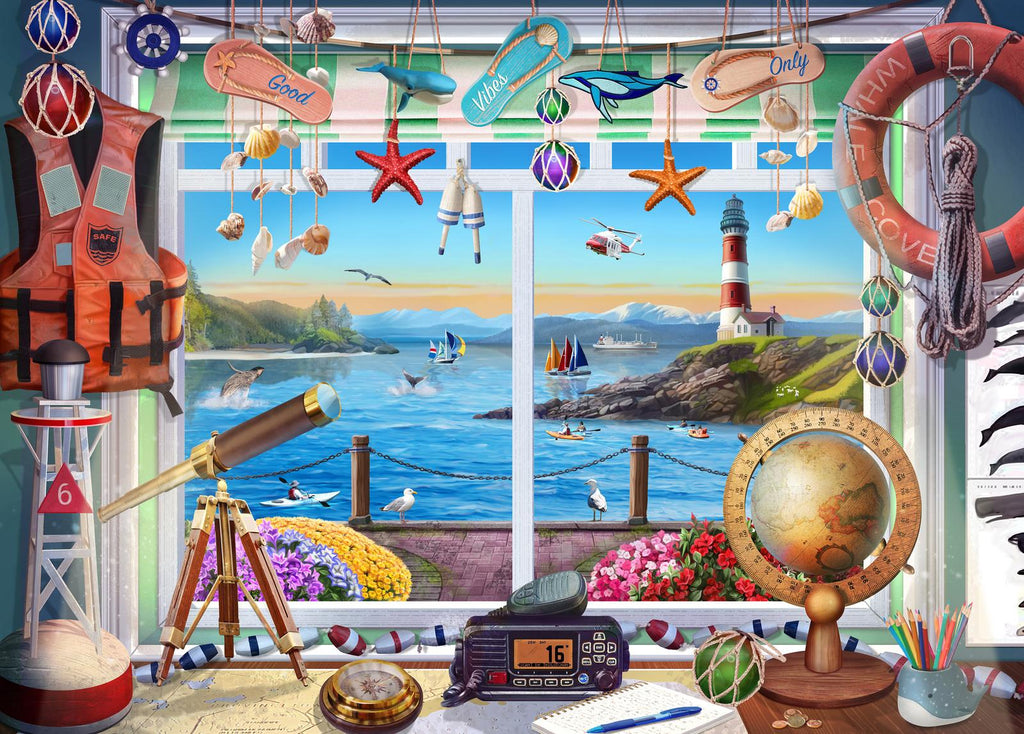 Holdson: Outside my Window - Mariners View Puzzle (1000pc Jigsaw)