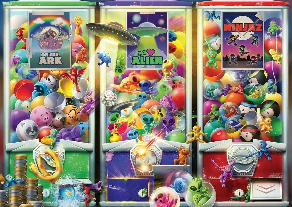 Ravensburger: Animals Aliens and Ninjas Puzzle (1000pc Jigsaw)