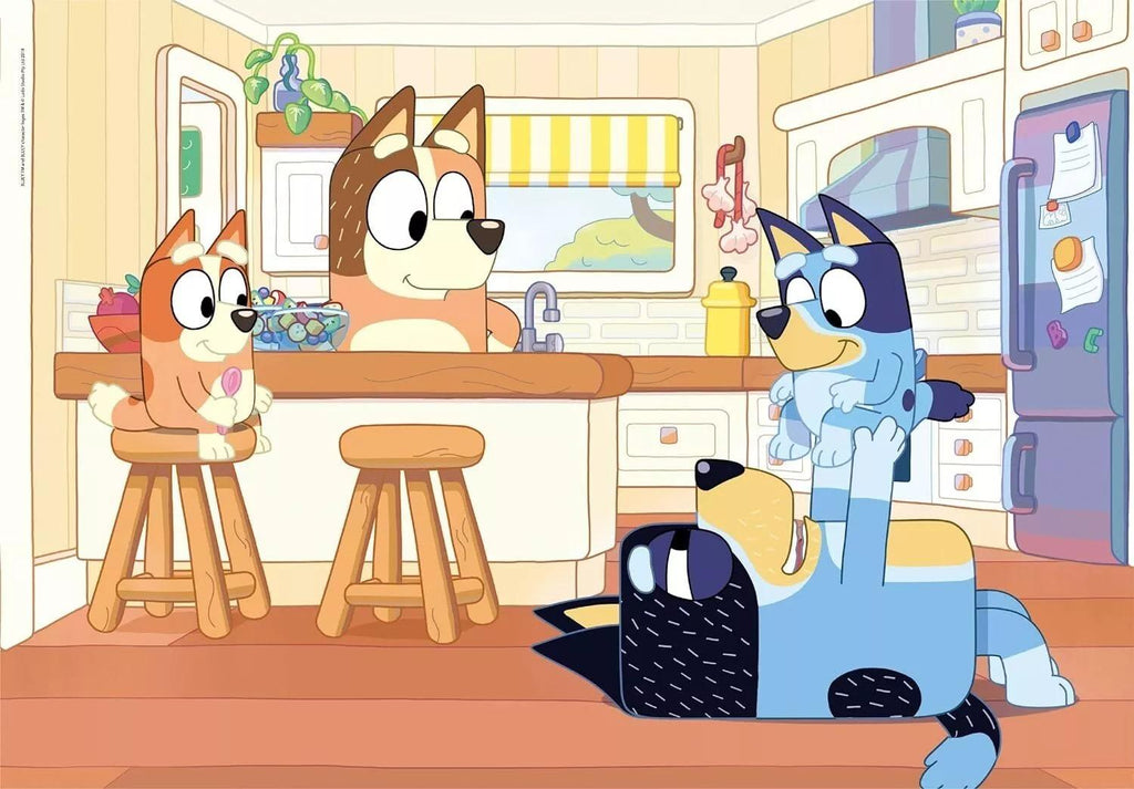 Clementoni: Bluey in the Kitchen - 104pc puzzle