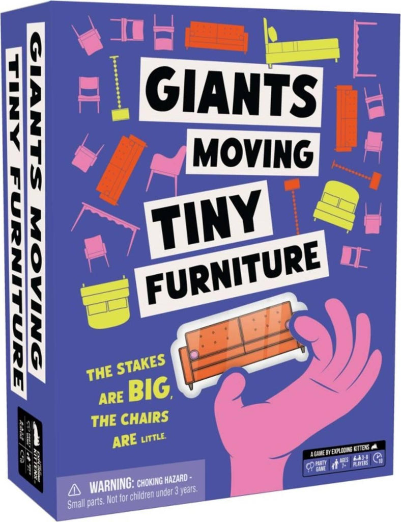 Giants Moving Tiny Furniture (By Exploding Kittens)