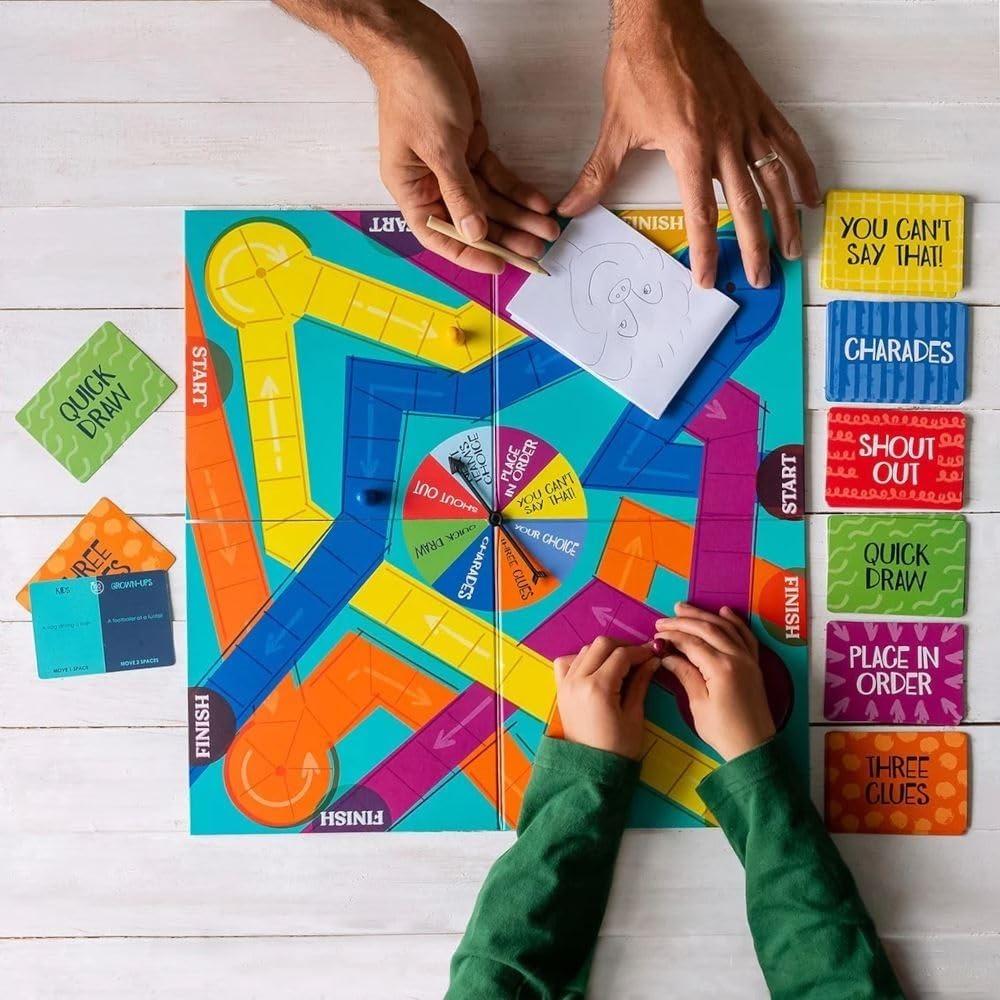 Host Your Own Kids vs Grown-up Party Board Game