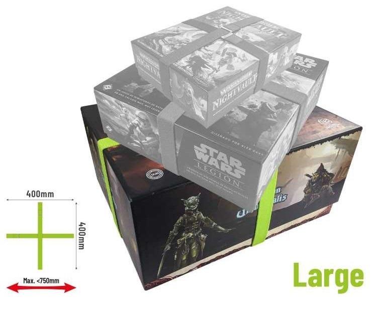 GSW: Elastic Bands for Board Games - Large (4 Pack)