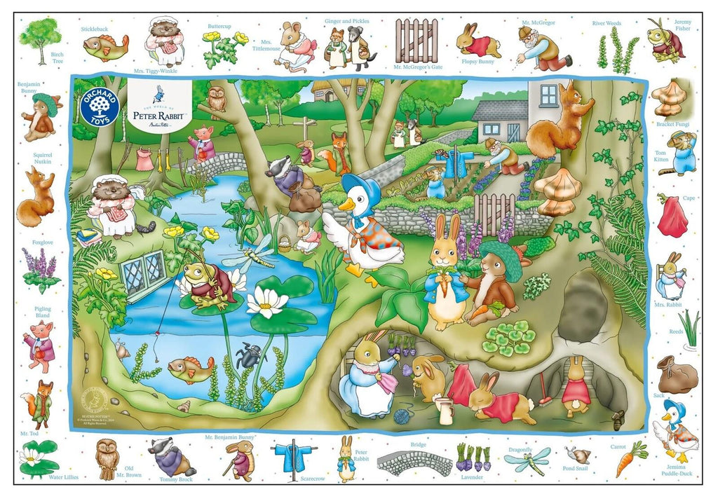 Orchard: Peter Rabbit - World of Peter Rabbit (50pc Jigsaw)