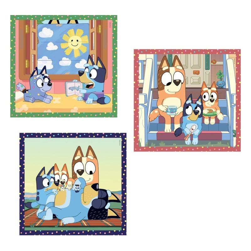 Clementoni: Bluey - Puzzles (3x48pc Jigsaws)