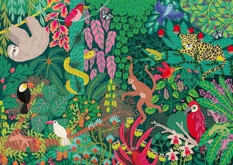 Ravensburger: Magical Rain Forrest Puzzle (1000pc Jigsaw)